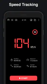 GPS Snelheidsmeter : Odometer screenshot