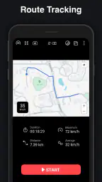 GPS Snelheidsmeter : Odometer 3