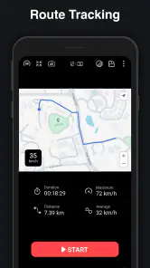 GPS Snelheidsmeter : Odometer screenshot