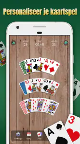 Solitaire, klassieke kaartspel screenshot