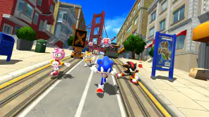 Sonic Forces - Rennend gevecht screenshot