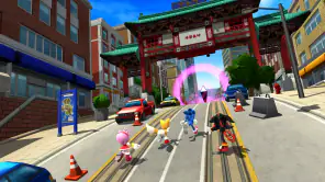 Sonic Forces - Rennend gevecht screenshot