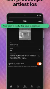 SoundCloud - Muziek en Liedjes screenshot