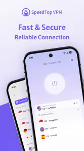 SpeedTop VPN: Fast & Secure screenshot