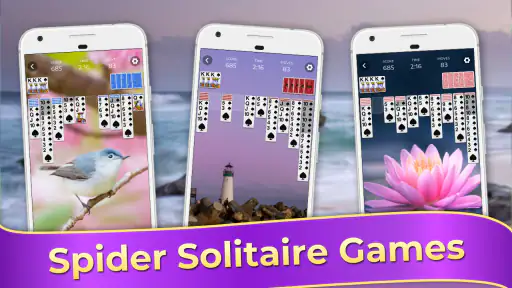 Spider Solitaire-spellen 1