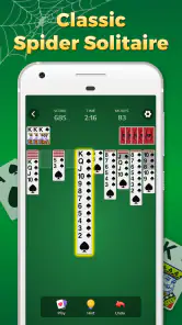 Spider Solitaire-spellen screenshot