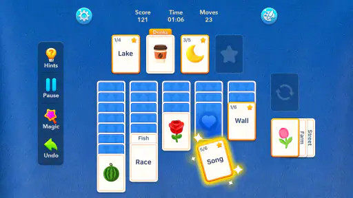 Spider Solitaire: Word Games 2