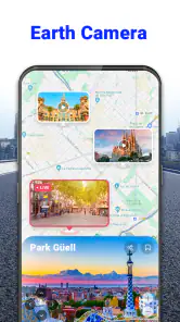 Spraak GPS-navigatie screenshot