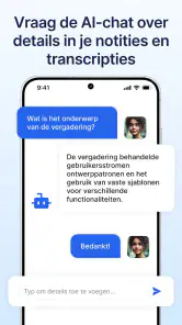 Transkriptor Spraak naar Tekst screenshot