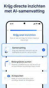 Transkriptor Spraak naar Tekst screenshot