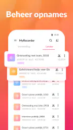 Spraakrecorder en spraakmemo's 4