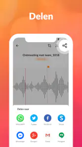 Spraakrecorder en spraakmemo's screenshot