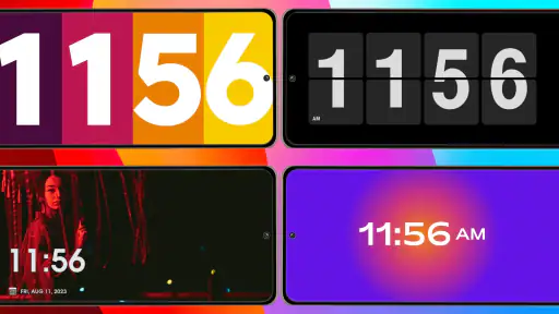 StandBy Mode: Big Clock Widget 2