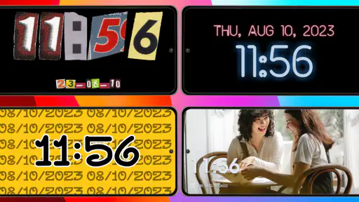 StandBy Mode: Big Clock Widget 3