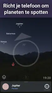 Stellarium Mobile：Sterrenkaart screenshot
