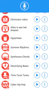 Stemvervormer met effecten screenshot