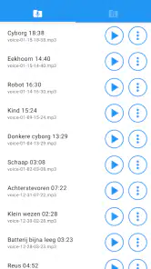 Stemvervormer met effecten screenshot