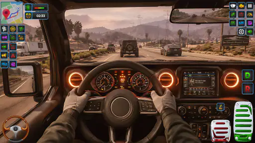 SUV Jeep Driving: 4x4 Sim 3D 1
