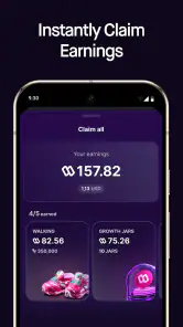 Sweat Wallet: het beloont je! screenshot