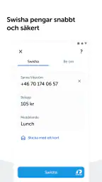 Swish betalningar 2