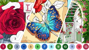 Tap Color Pro: Color By Number screenshot
