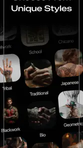 Tattoo AI - Tattoo design screenshot