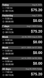 Taximeter. GPS taxi cab meter. 8