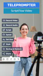 Teleprompter: ScriptFlow Video 1