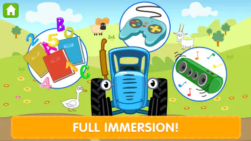 The Blue Tractor: Toddler Game 5