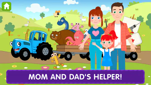 The Blue Tractor: Toddler Game 7