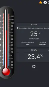 Thermometer++ Kamertemperatuur screenshot