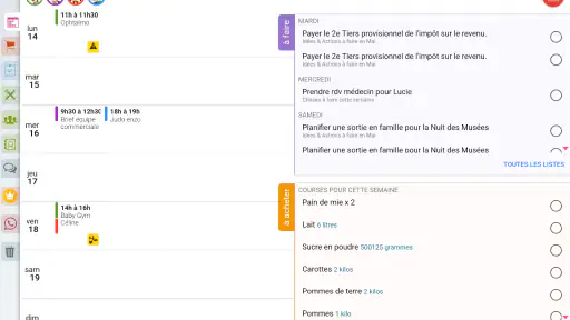TipStuff, l'agenda familial 7