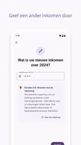 Toeslagen screenshot