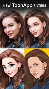 ToonApp: Tekenfilm Foto Editor screenshot