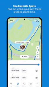 Tractive GPS voor kat en hond screenshot