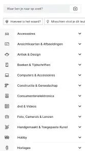 Tradera - tweedehands kopen screenshot