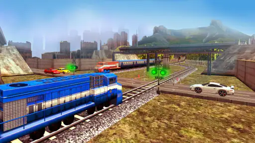 Train Racing Games 3D 2 Player 2