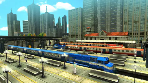 Train Racing Games 3D 2 Player 3