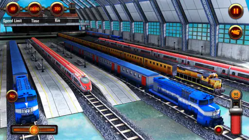 Train Racing Games 3D 2 Player 5