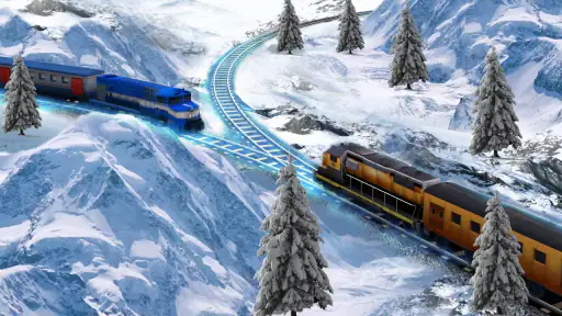Train Racing Games 3D 2 Player 6
