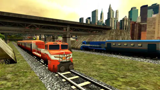 Train Racing Games 3D 2 Player 8