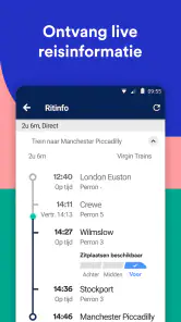Trainline: Treinreizen Europa screenshot