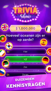 Trivia-spel: Miljonairsquiz screenshot