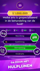 Trivia-spel: Miljonairsquiz screenshot
