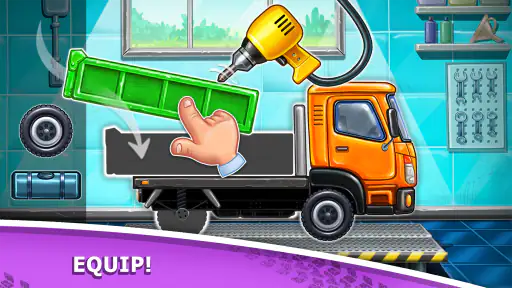Truckgames voor kinderen Bouw 1