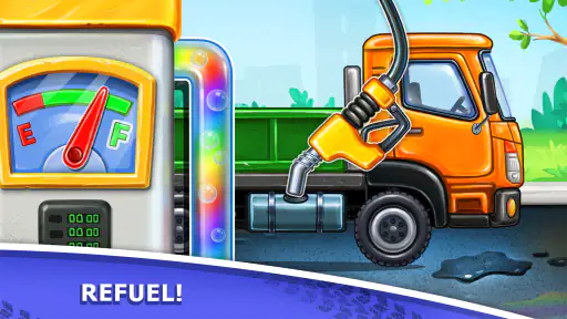 Truckgames voor kinderen Bouw 2