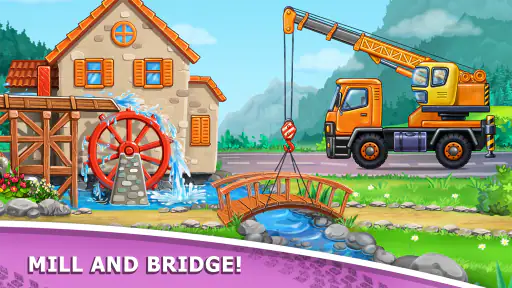 Truckgames voor kinderen Bouw 6