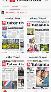 Tubantia - Digitale krant screenshot