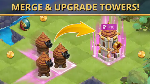 Twilight Towers: Merge Defense 8