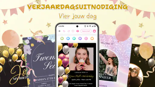 Uitnodiging, Kaarten Sjablonen 4